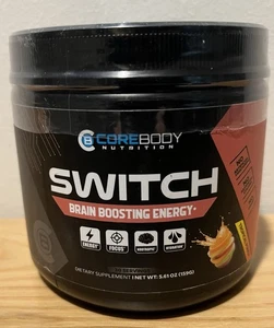 Corebody Switch Brain Boosting Energy, 5.61 oz, Tropical Punch - Exp. 5/26 - Picture 1 of 3