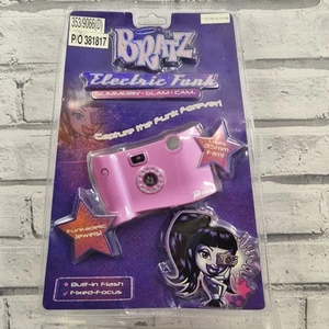 Cámara Bratz Eléctrica Funk Glimmerin Glam Cam 35mm Película Nueva Sellada Rosa MGA 2003 - Imagen 1 de 24