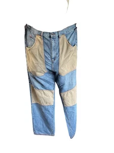 Vintage Phat Farm Y2K Baggy Denim Jeans Size 38” x 33” Hip Hop - Picture 1 of 12