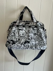 LeSportsac x Tokidoki From Japan Nylon Exclusive Print Crossbody Messenger Bag - Picture 1 of 9