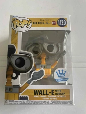FUNKO POP VINYL EXCLUSIVE DISNEY PIXAR FIGURE WALL-E NO 1120 HE COMES MINT BOXED - image 1 of 4