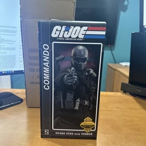 GIJoe Sideshow Snake Eyes with Timber Sealed - Bild 1 von 1