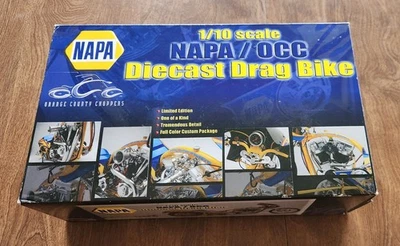 NAPA/OCC Diecast 1/10 Scale Drag Bike  - Image 1 of 4