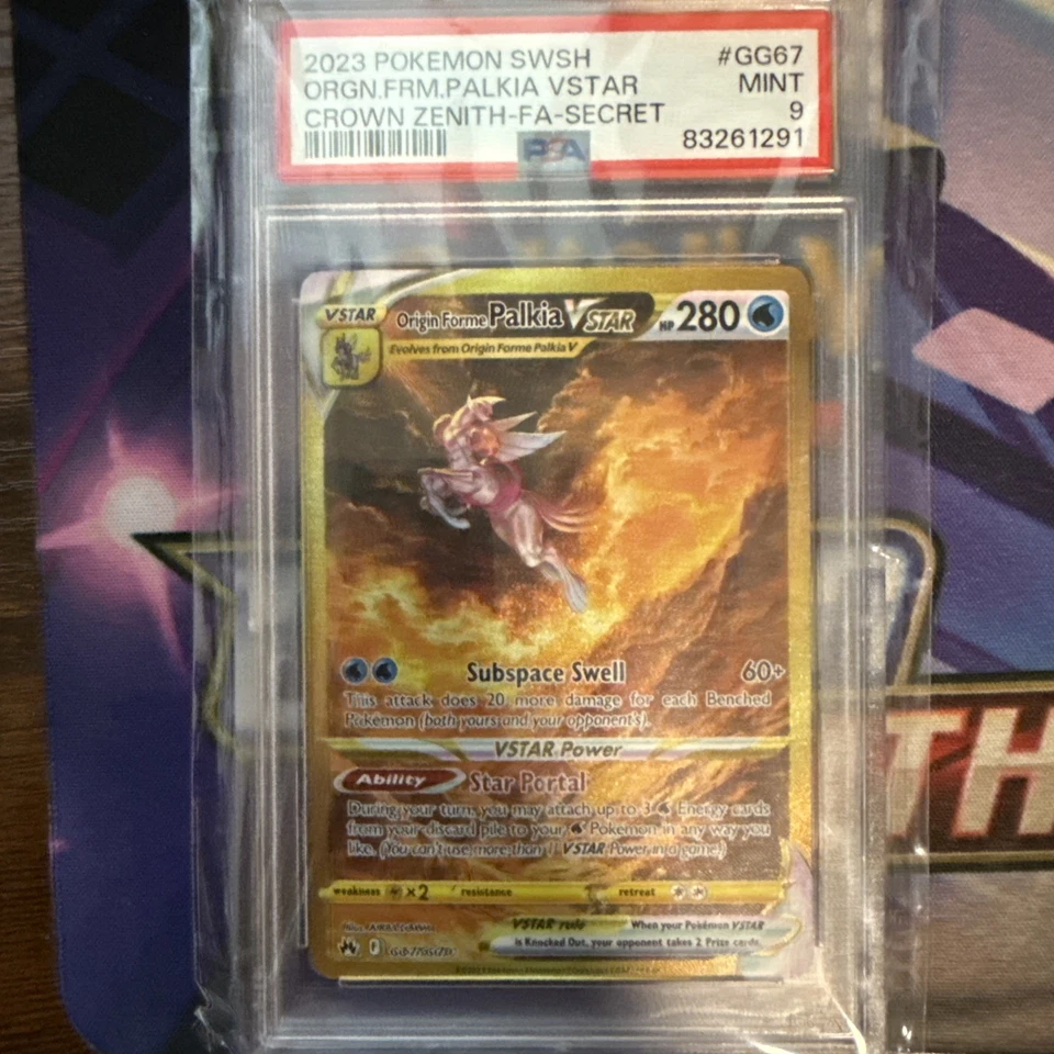 Origin Forme Palkia VSTAR (Secret) GG67/GG70 Crown Zenith: Galarian Gallery Holo - Image 1 of 2