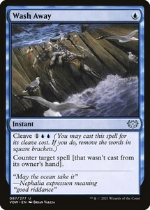 Wash Away #087/277 MTG Crimson Vow VOW Uncommon NM - Picture 1 of 1