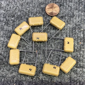 10 Pcs .33uf 100V  Radial Film Drop Capacitors ITT-GB - Picture 1 of 2