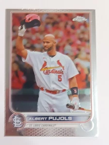 2022 Topps Chrome Update ALBERT PUJOLS #USC50 St. Louis Cardinals - Picture 1 of 2