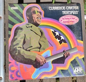 Clarence Carter - Testifyin' LP 1969 EX/ VG+ b.b. Shrink- Stereo #8238 - Imagen 1 de 5