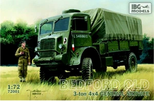 IBG Models 72001 Bedford QLD 3t 4x4 General Service Truck 1:72 Model Kit - Picture 1 of 1