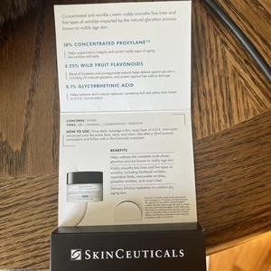 SKINCEUTICALS A.G.E. Interrupter Advanced Anti-Wrinkle Cream .1oz Trial Size L - Picture 1 of 3