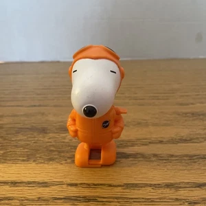 Peanuts Snoopy Spielzeug NASA Astronaut Mond zu Fuß Aufziehfigur FUNKTIONIERT - Bild 1 von 6