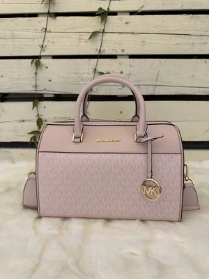 Michael Kors Travel Medium Duffle Bag - Lt Powder Blush - Image 1 of 4
