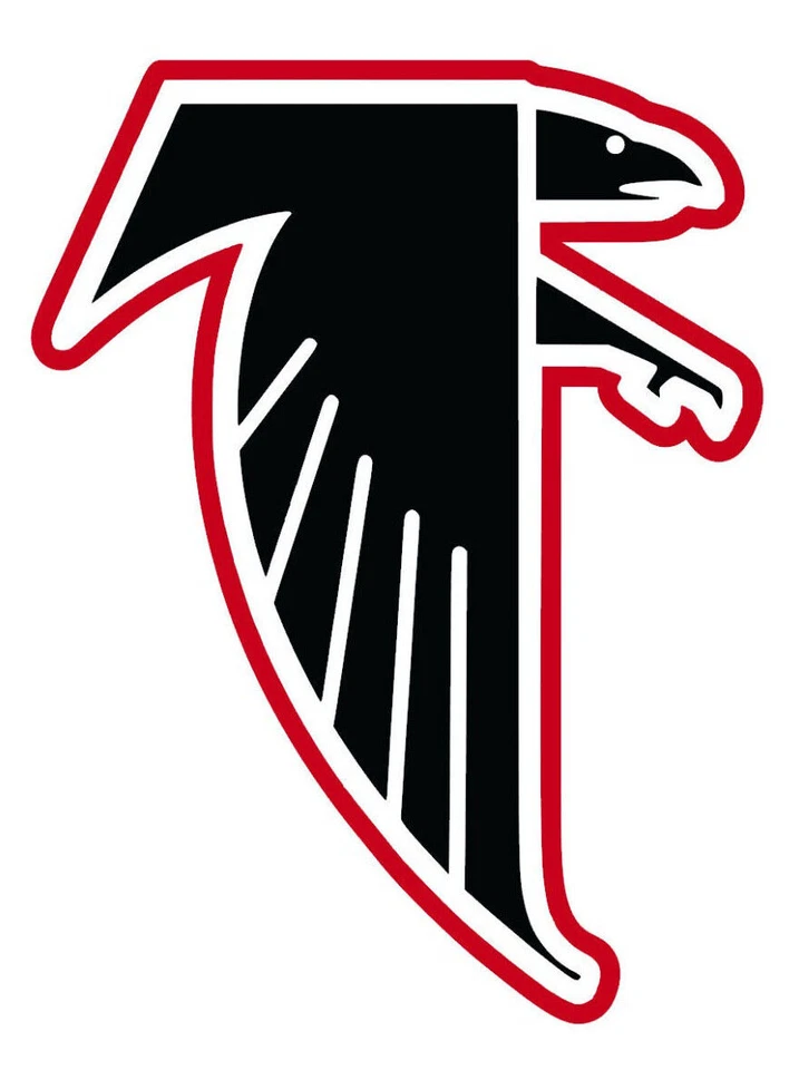 SSSCO Atlanta Falcons Logo Weather Resistant Vinyl Sticker/Decal 05