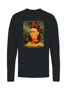 Frida Kahlo Artistic Self-Expression and Reality Women's Long Sleeve - Picture 1 of 12