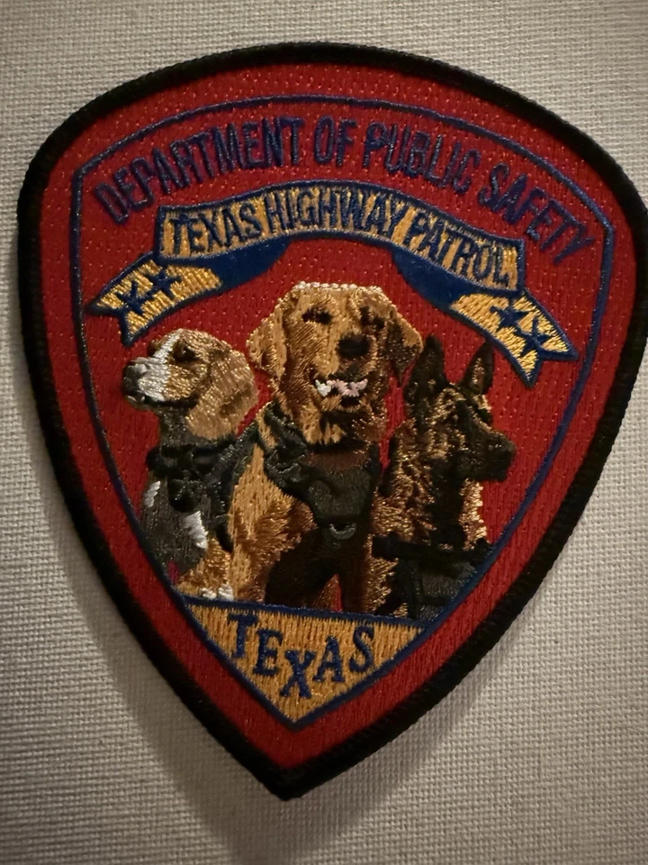 Parche de Policía de Texas - Departamento de Seguridad Pública de Texas K9 TX Foto 1 de 1