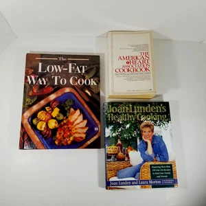 Menge 3 gesunde Kochbücher American Heart Association Kochbuch, Joan Lunden - Bild 1 von 6