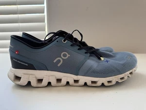 On Running Cloud X Herren Größe 13 EU 48 Blau Schwarz Sportschuhe Sneaker » - Bild 1 von 14
