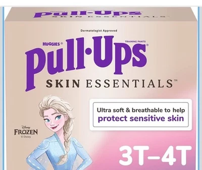 Ropa interior de entrenamiento Huggies Pull Ups niñas 3T-4T (32-40 libras) 28 unidades Foto 1 de 4