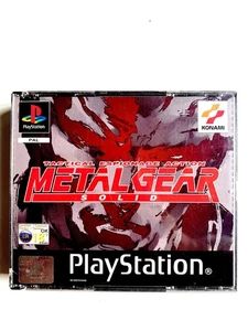 Metal Gear Solid Videojuego Completo Abierto Buen Estado PS1 - Foto 1 di 4