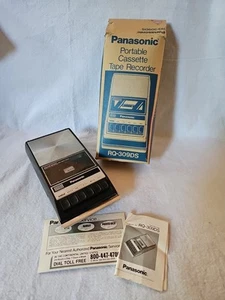 Vintage Panasonic Cassette Tape Recorder Model RQ-309DS *for parts or repair* - Bild 1 von 3