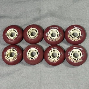 Kuzak Kontak 81A 72,5 mm Indoor Rollhockey Rollen - Rot (8er Set) - Bild 1 von 5