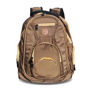 Chargers Backpack | Los Angeles Chargers Laptop Backpack- Desert Sand - Picture 1 of 4