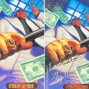 Kingpin Vintage 1994 Fleer Marvel Masterpieces Gold Foil Signature Series #62 - Bild 1 von 9