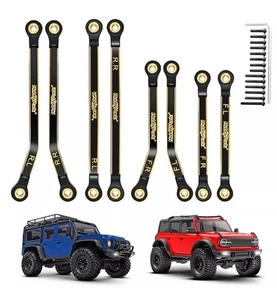 Juego de eslabones de latón de alta separación para TRX4M 1/18 RC sobre orugas chasis de coche actualización - Imagen 1 de 1