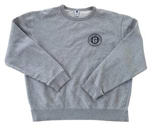 Sudadera deportiva vintage Distressed Gap cuello redondo gris XL - Imagen 1 de 4