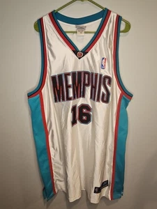 Maglia Pau Gasol #16 Reebok Team Apparel taglia 58 Memphis Grizzlies - Foto 1 di 11