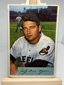 1954 Bowman - Early Wynn #164 - Cleveland Indians Pitcher HOF - Bild 1 von 2
