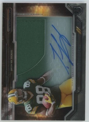 2015 Topps Platinum - Parches de novato autografiados Ty Montgomery #ARP-TM (AU, MEM) Foto 1 de 3
