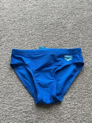 Arena Junior Boy's Tales Swim Briefs Blue China Water Age 10-11 BNWT - Image 1 of 4