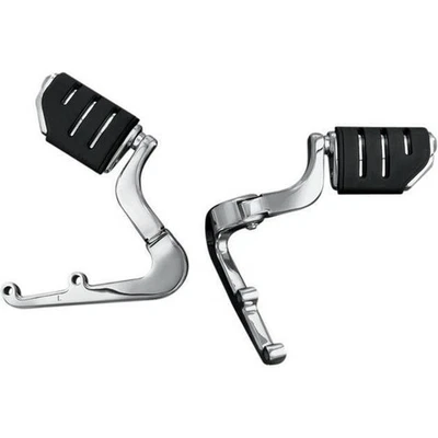 Clavijas de crucero de pasajeros 01-17 Honda GL1800 cromadas Kuryakyn 7016 Foto 1 de 2