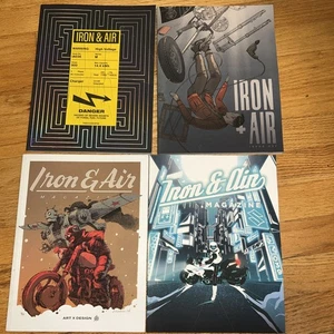 Lot of 4 Iron & Air Magazine #36; 37; 38; 39 Good Condition Original One Owner - Bild 1 von 6