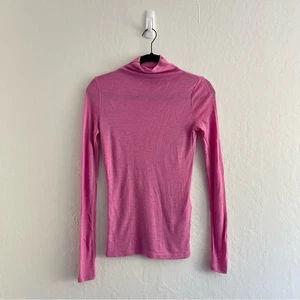 MAJE Rollkragen-Top aus Wollmischung Rosa Langarm Leicht Damen Größe S - Bild 1 von 9
