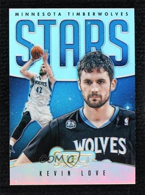 2013-14 Panini Select Stars Silver Prizm Kevin Love #4 - Image 1 of 2