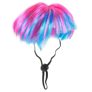 Dog Wig Headpiece Pet Wig Halloween Cosplay Puppy Wig Headdress Party - Picture 1 of 12