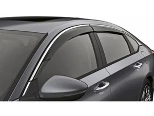 2018-2024 Genuine Honda Accord Front & Rear Window Door Visors (08R04-TVA-101) - Picture 1 of 2