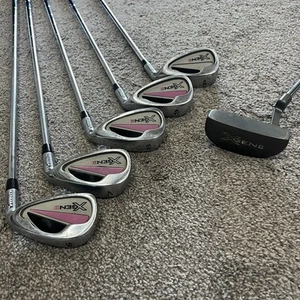 TiTech XGen II Damas Hierros Derechos 6-PW Putter Mujer Golf Pro Empuñadura de Terciopelo 6 Piezas - Imagen 1 de 24
