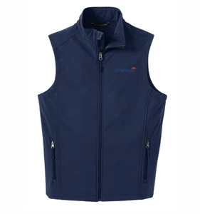 RARE Exclusive Vintage NWT 100% Authentic Citi Bank Banker Vest / Gilet Navy M - Picture 1 of 3