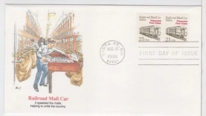 TurtlesTradingPost- Mail Car 1920s- Precancel 1988 #2265 FDC Fleetwood Cachet - Picture 1 of 2