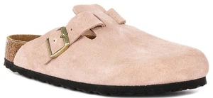 Birkenstock Boston Bs gemischtes Leder Wildleder Clog Herren Sandalen in Rose US 9 - 13 - Bild 1 von 6