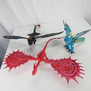 Stormfly Toothless Hookfang Figure How To Train Your Dragon Toy - Picture 1 of 24