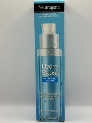 Neutrogena Hydro Boost Hydrating Serum With HYALURONIC ACID 1.0 FL Box Damaged - Image 1 of 4