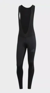 Adidas Climawarm Padded Winter Bib Tight Mens Size M Cycling BQ3714 NWT Elastic - Picture 1 of 8