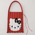 [Limited Edition / Sanrio] Hello Kitty Lucky Pleated Knit Big Bag / Red
