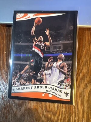 Shareef Abdur-Rahim 2005-06 Topps Negro Paralelo #74 Portland Trailblazers/500 Foto 1 de 4