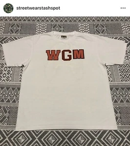 A Bathing Ape Bape WGM Baby Milo Shark Tee Shirt Size Large - Picture 1 of 9