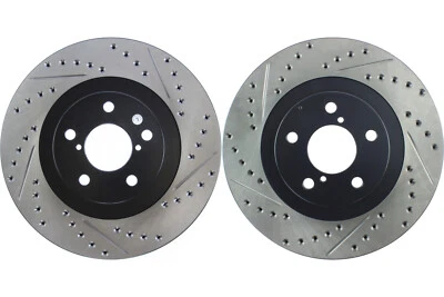 Par delantero de rotor de freno de disco Stoptech para Saab 9-2X 2005-2006 (46694) Foto 1 de 4